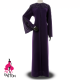 فستان نهدي غامق نظام من قطعتين ، بتصميم رائع وجذاب - Dark purple dress, a two-piece system, with a wonderful and attractive design