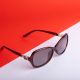 نظارة شمسية  للنساء من (SAVONA ) ، نظارة شمسية خفيفة الوزن باطار عظم وعدسات تحمي من الاشعة فوق البنفسجية-SAVONA Women's Sunglasses, Lightweight Sunglasses with Bone Frame and UV Protection Lenses